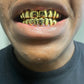 18kt gold per tooth (pullouts) Grills