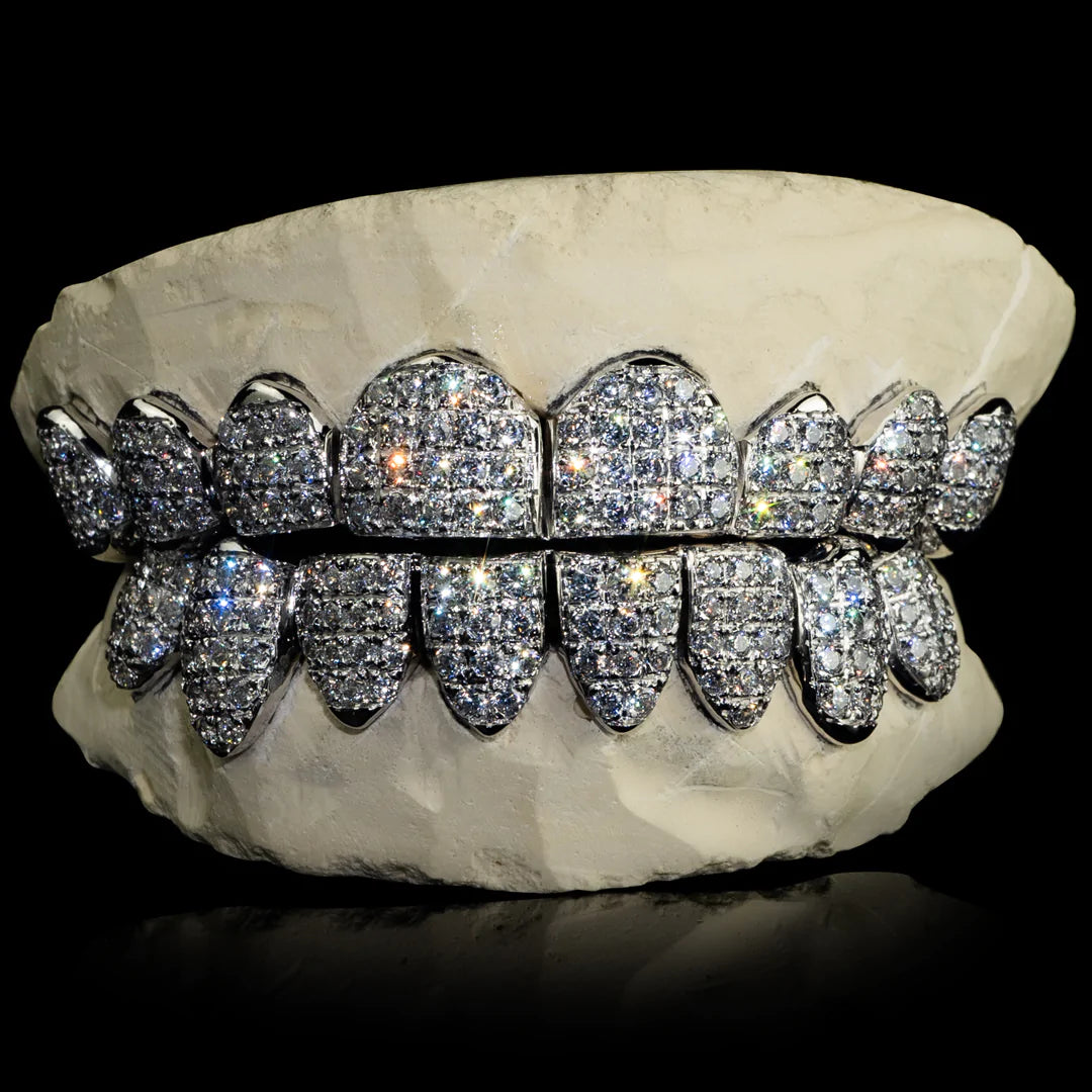V.S. Diamond Grillz 10k (COMPLETLY BUSTDOWN) hand set